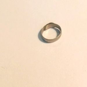 Vintage adjustable silver ring